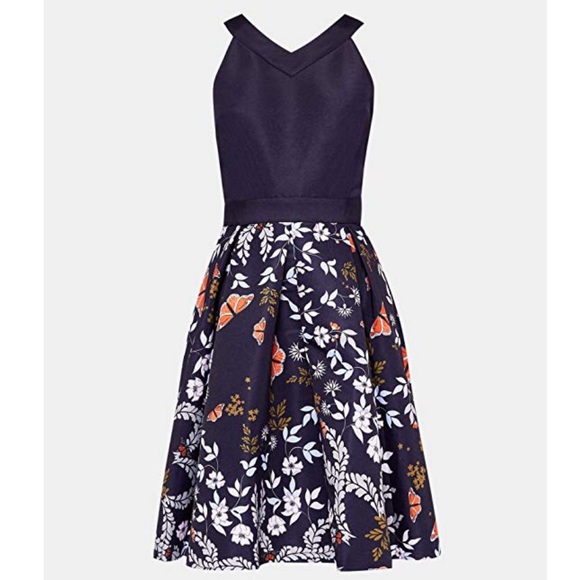 Ted Baker Bethah Kyoto floral Fit &Flare dress - Picture 2 of 8